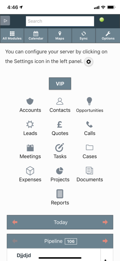 sugar suite crm mobile app